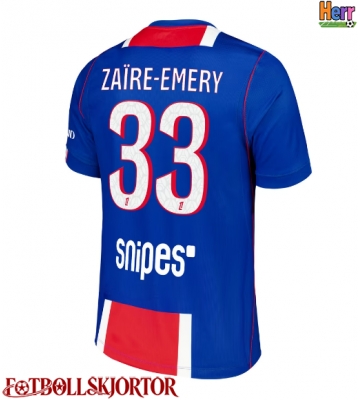 Paris Saint-Germain Warren Zaire-Emery #33 Hemmatröja 2026-27 Kortärmad